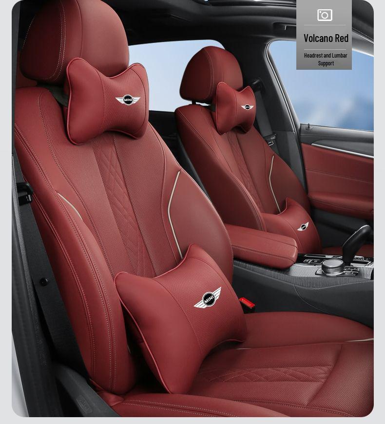 Поддержка поясницы и подушка для шеи на подголовник BMW Mini для Cooper F54 F55 F56 F60 - Декор салона