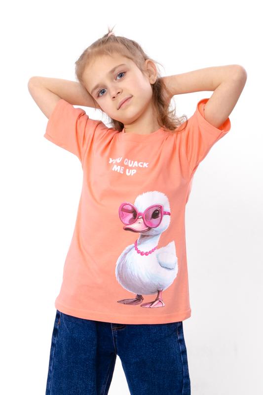 Girls' T-Shirt – Duck in Colorful Glasses, Summer 6414-001-33-5-5 HC