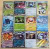 Набор из 12 голографических и 24 обычных карт Pokemon /