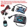 Car Air Diesel Parking Heater LCD Monitor Switch Motherboard Harness 12V 5KW 5 Buttons For Vehicles Heating Replacement