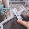 Домашняя жизнь Брюки Юбка Брюки Домашнее хранение одежды Модная сушилка с зажимами Tudung Противоскользящая полезная вешалка для хранения одежды Уникальная