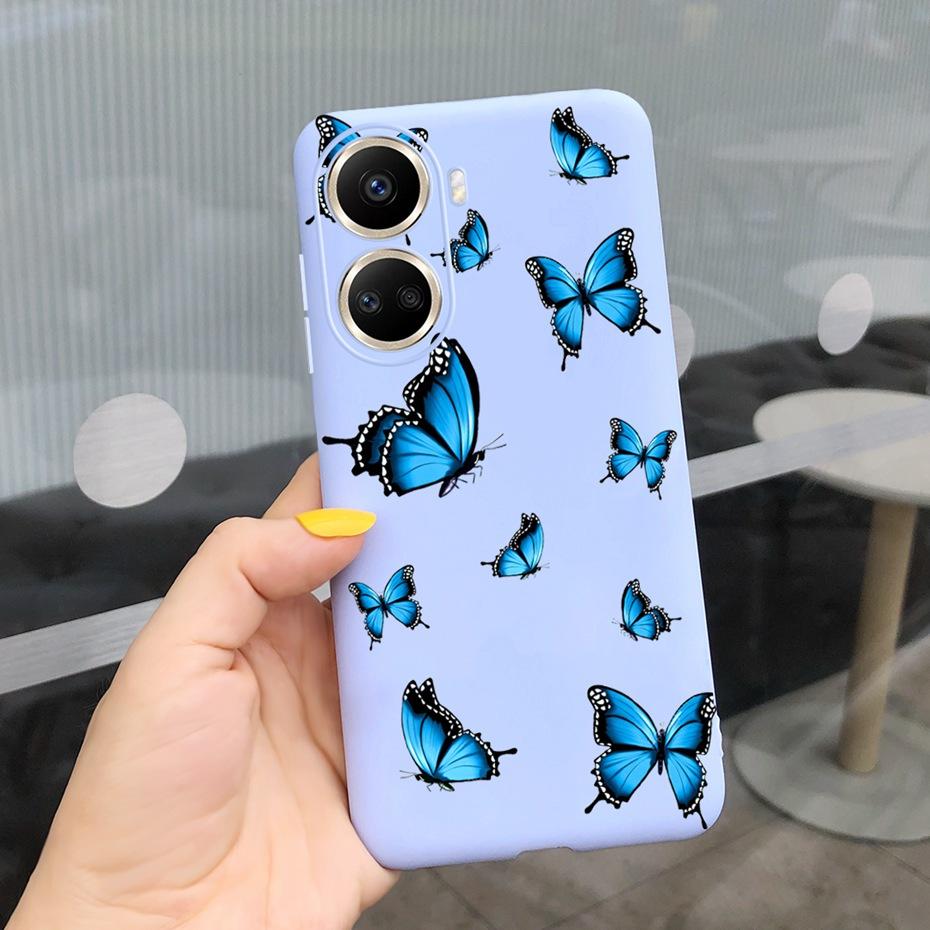 Милый силиконовый чехол для Huawei Nova 10 SE 2022 Модный цветочный чехол для телефона для девушки для Huawei Nova 10 Pro Nova10 10Pro Мягкая задняя крышка