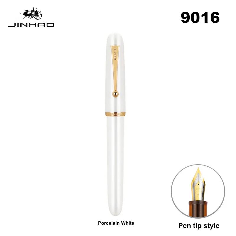 Перьевая ручка Jinhao 9016 Акрил Прозрачный Цвет Роскошные Ручки EF/F/M Extra Fine Перо Письмо Офис Школьные Принадлежности Канцелярские Товары