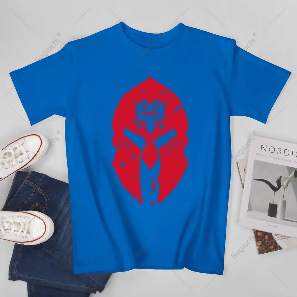 Unisex Unisex Albanian Flag Warrior Shqip Shqiponja Albanian Eagle Tshirt Tees T Shirts WoUnisex Boys 100 Cotton TShirt