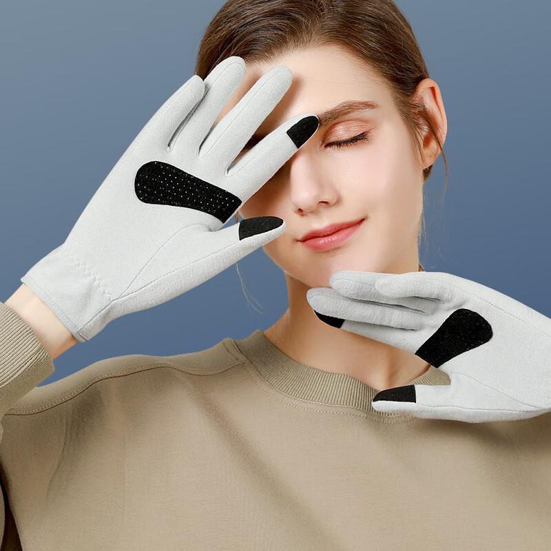 Женские зимние термоперчатки для велоспорта с сенсорным экраном