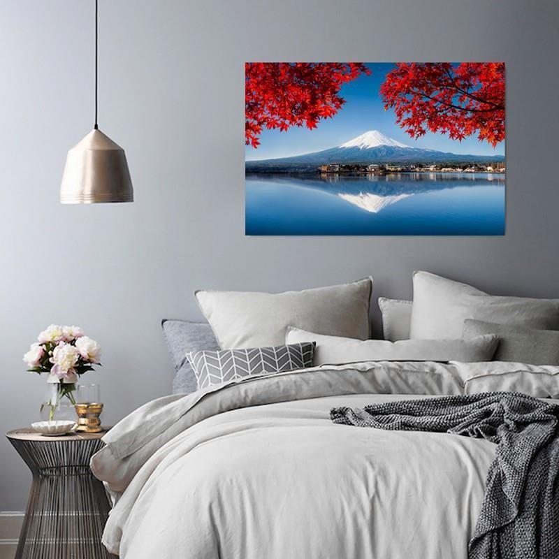 Canvas Print, View of Mount Fuji Japan