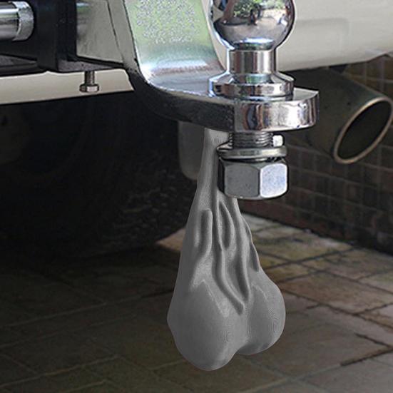 Забавная крышка фаркопа для грузовиков, юмористический автомобильный аксессуар и новинка-украшение для внедорожников, оригинальный подарок