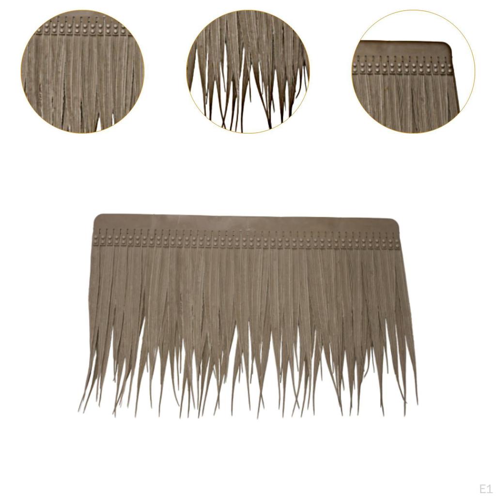 Искусственная солома в рулонах для ограждения и патио