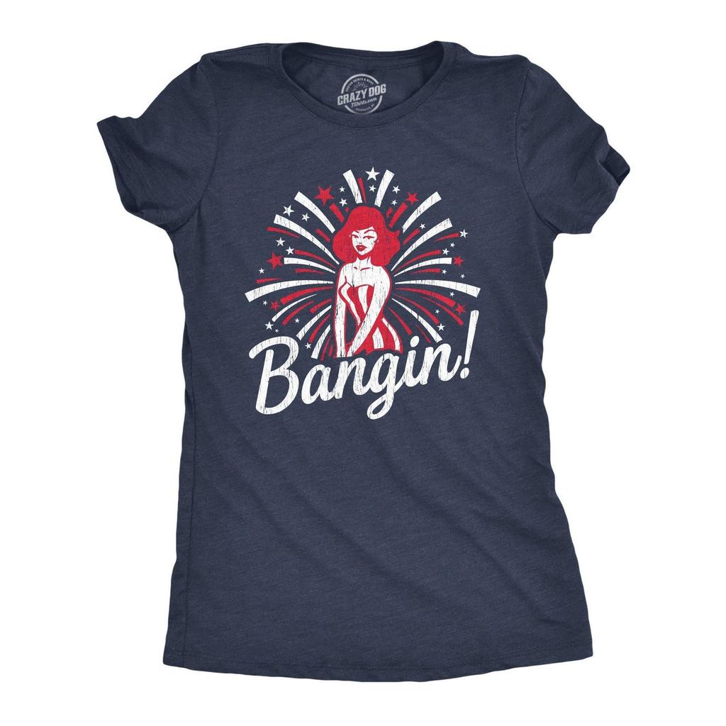 Bangin' 4th of July Shirt, Vintage Patriotic USA Tee