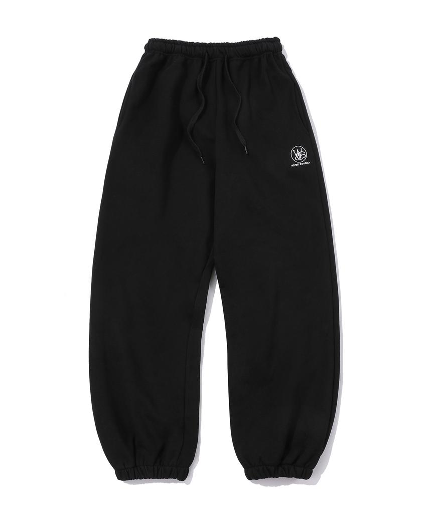 WYSE Symbol Logo Sweat Jogger Pants Black