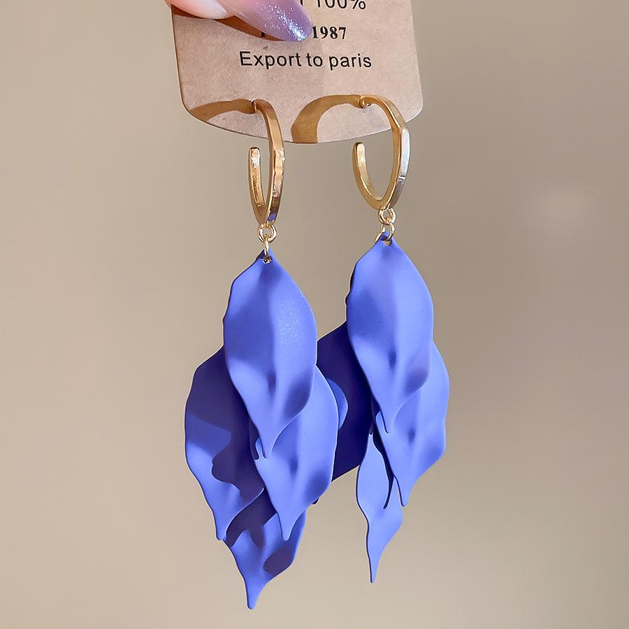 Роскошные серьги-кисточки с красными цветами: Стильные, Дорогие, Акцентные Серьги-Гвоздики для Женщин