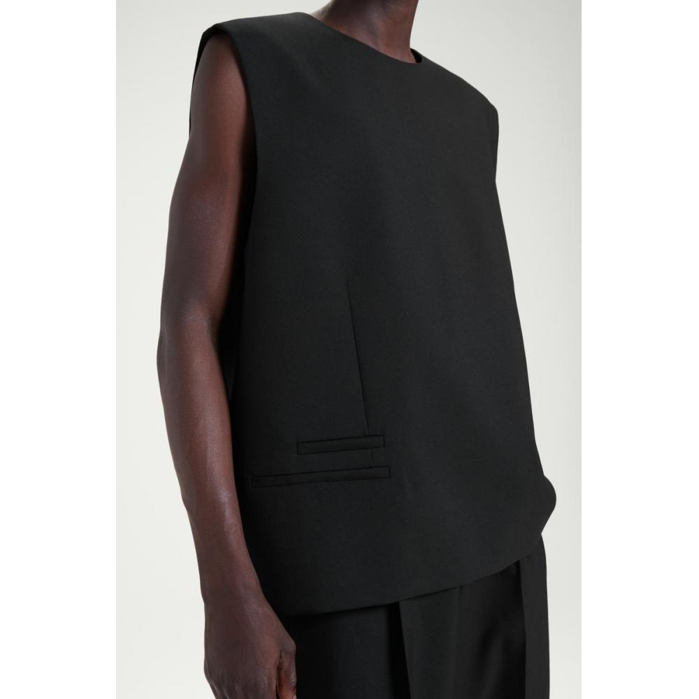 Cos Japan Tailored Wool Vest