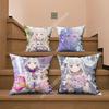 Эмилия Re Zero Наволочка Подушка для Дивана Чехол для Подушки Рабочего Места Креативный Акцент Домашний Декор