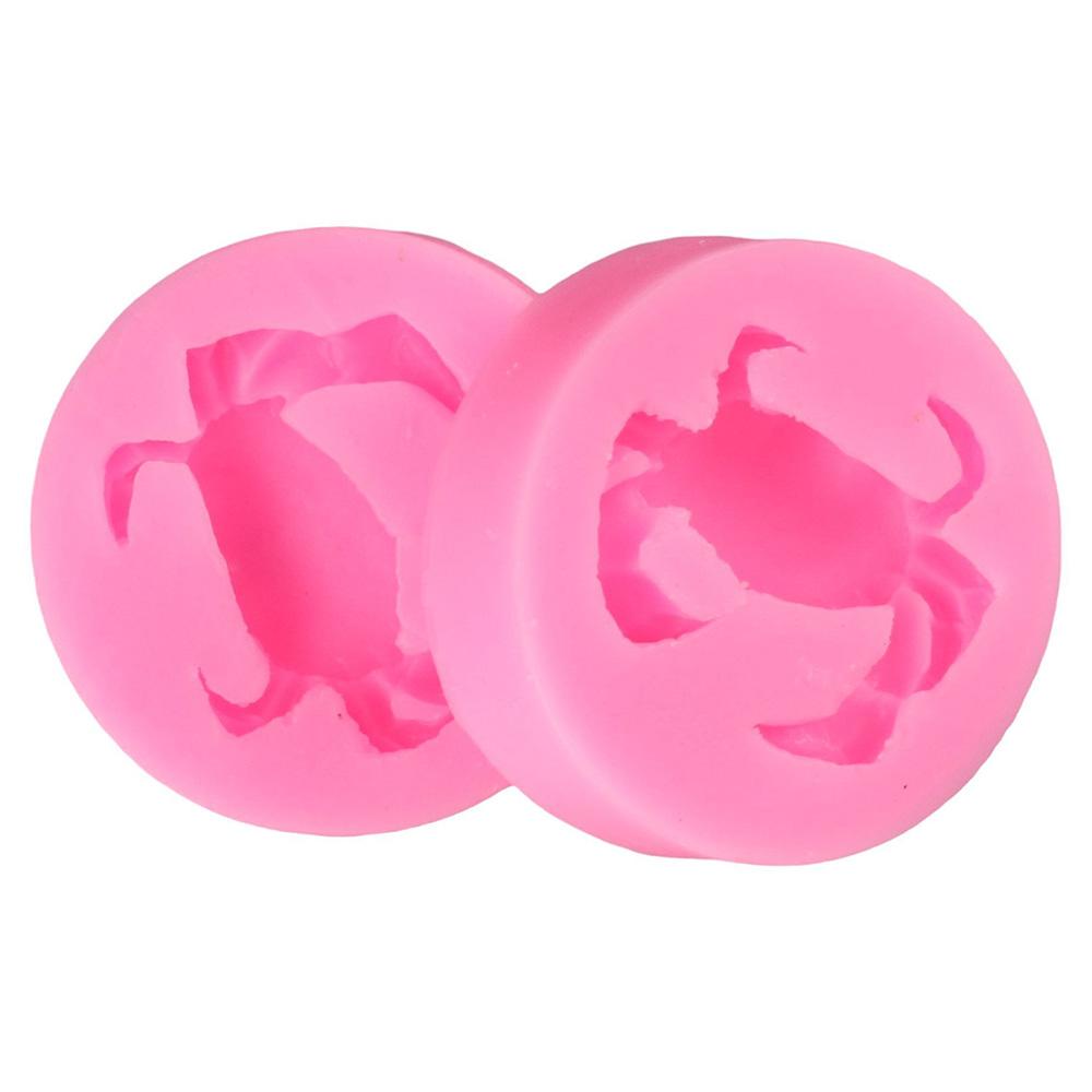 2pcs Crab Shape Kitchen Baking Decoration Tools Silicone Cake Decorating  Party, Wedding, Gifts