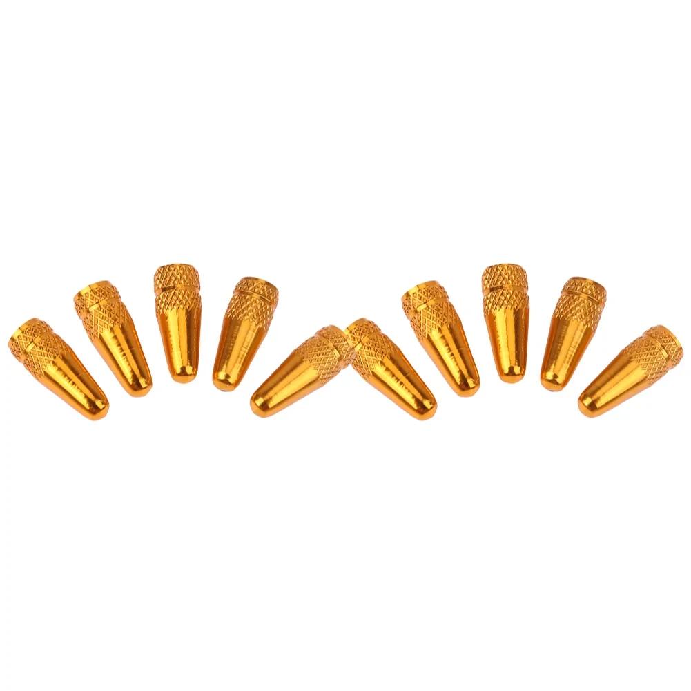 10/5PCS Bicycle Tire Valve Cap Aluminum High Pressure Caps for Presta Valves Colorful Bike Tyre Cap MTB Bike Accessories