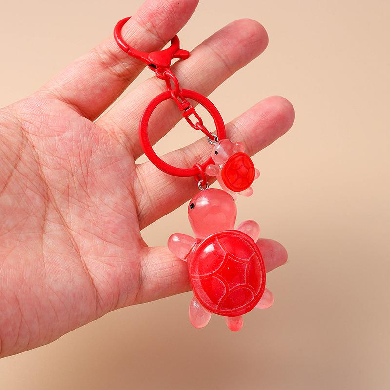 Брелок с изображением черепахи из мультфильма, милые аниме-фигурки, брелок с подвеской, изысканный рюкзак, украшения, аксессуары, подарки