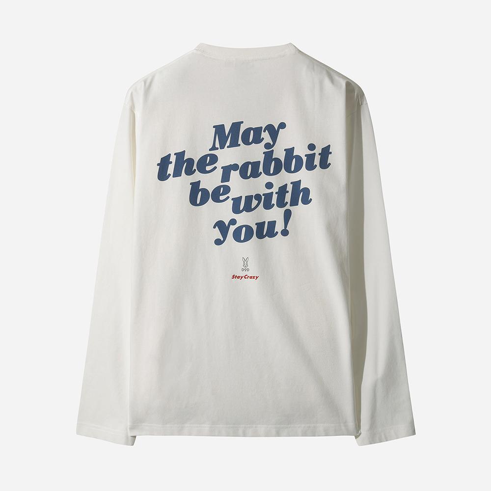 DOD Lettering Xanadu Long Sleeve T-Shirt (Off White 2)