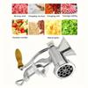 Large Meat Grinder Plus — высокопроизводительный кухонный комбайн для легкого измельчения мяса, измельчения и шинковки овощей — портативный, экономящий время