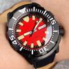 Monster Black PVD Coating Watch Case 42mm AR Sapphire 200m Waterproof NH36 Automatic Movement Mechanical Men Watch Super Lume