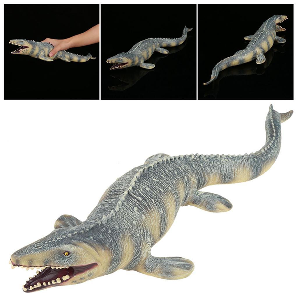 45CM Realistic Mosasaurus Dinosaur Animal Model Figure Kids Toys Christmas Gift