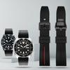 Водонепроницаемый силиконовый ремешок для часов, подходит для Mido Tissot Citizen Seiko, удлиненный резиновый браслет, мужской женский 20 22 мм, ремешок с быстрой заменой
