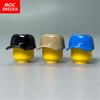 10 шт. Детали MOC Кепка Бейсболка Спортивная Шляпа Шлем Для Фигурки 4 см Образовательные Строительные Блоки Игрушки Подарки Для Детей