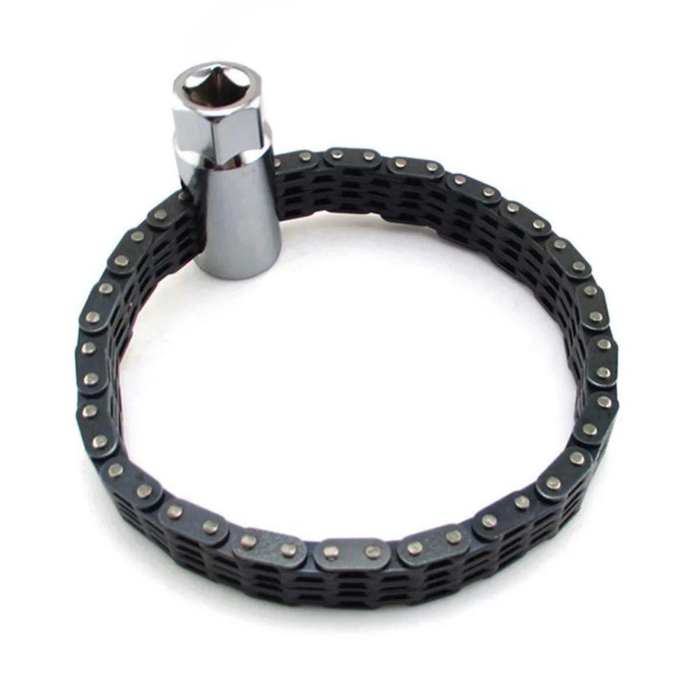 44/52 Зубца Ключ для масляного фильтра двигателя Тип двойной цепи Трещотка Цепной ключ Мотоцикл