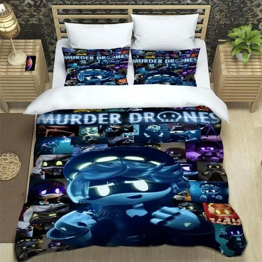 Комплекты постельного белья с рисунком «Убийственные дроны», изысканный комплект постельного белья, пододеяльник, комплект постельного белья, роскошный подарок на день рождения
