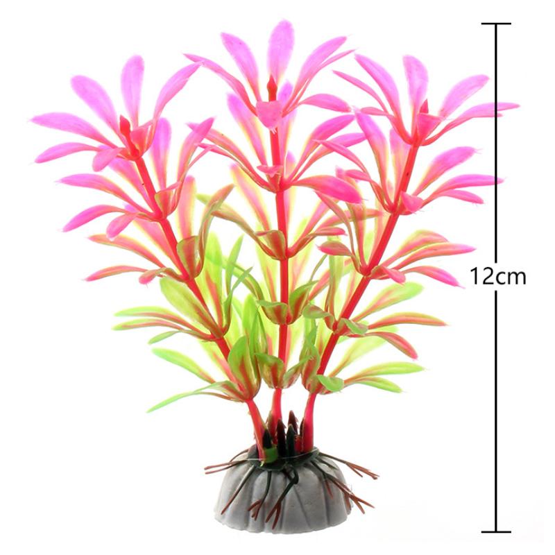 Искусственная водная трава, украшение для аквариума, моделирование гидропонного растения, пейзаж