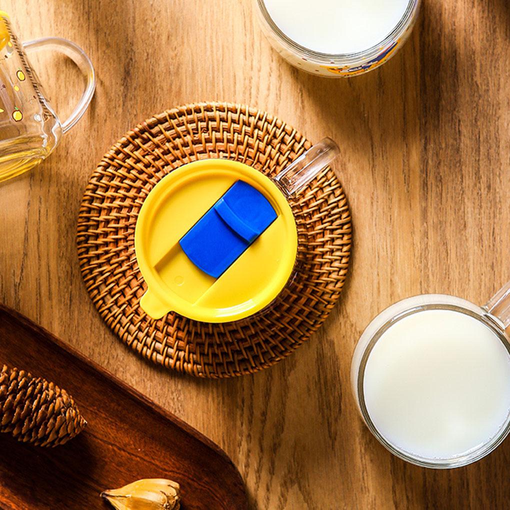 Милая чашка для воды, переносная, с рисунком животных, для детей, сменная, масштабированная, для общежития, кружка для молока, кофе, завтрака, соломенная кружка, посуда для напитков