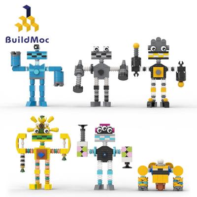 BuildMoc My Singing Wubbox Monsters Building Blocks Set For Cute Game Role Bricks DIY Toys Children Fan Birthday Christmas Gifts