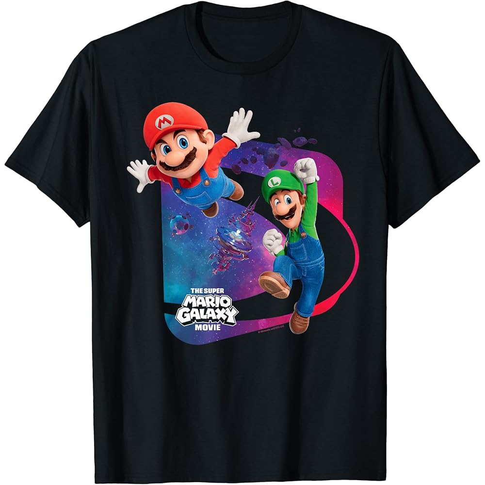 Футболка Super Mario Galaxy Movie: Приключение Марио и Луиджи