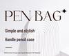 Двухъярусный пенал большой вместимости - Стильный и грязеотталкивающий для старшеклассников