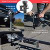 Ego trailer 2000lbs 15inch side wind Bracket mount swivel trailre jack camper jockey wheel RV stablizer caravan accessories pa