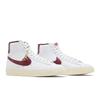 Nike Womens Blazer Mid '77 'Sisterhood' (women's sizes) Summit White / Team Red / Muslin / Metallic Gold Skateboard Shoes DV7003 100