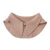 Versatile Women's Modal Dickey Collar for Neck Protection and Warmth in Air-Conditioned Rooms