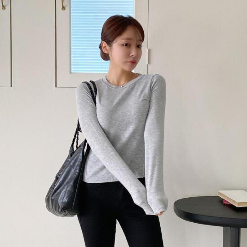 New Arrivals Open Run Slim FiT Side SliT T shirT Women