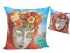 Decorative Pillowcase Alex Levin Venetian Mask Filling