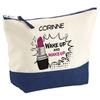 Trousse De Maquillage - PLANETEE - Corinne Wake Up and Makeup - Grand Format - Coton - Impression HD