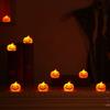 ABS Halloween Decoration LED Candle Lamp New Pumpkin Lamp  Photography Props