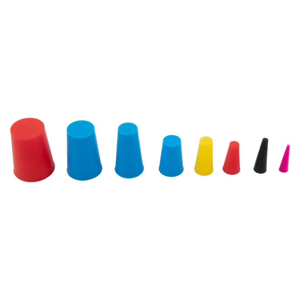 105*автомобильный силиконовый конусный комплект многофункциональный силиконовый конусный комплект отверстий для ухода за пластиком и резиной автомобиля покрытие отверстий для распыления порошка