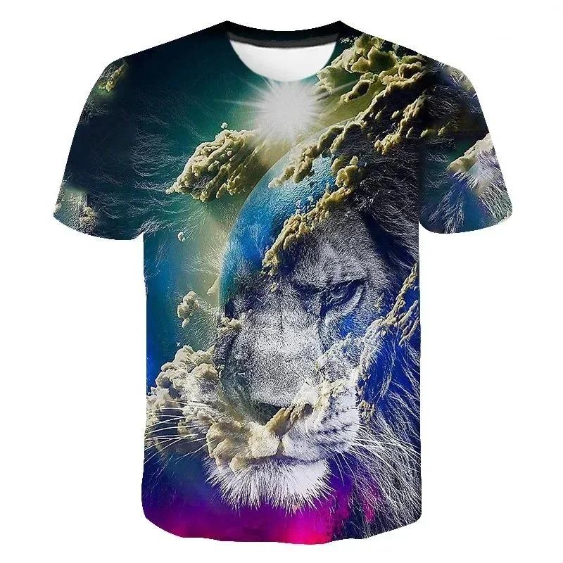 Футболка «Вселенная, планета, космос, галактика» для мальчиков и девочек, детская футболка с 3D-принтом, звездное небо, крутые футболки для мальчиков