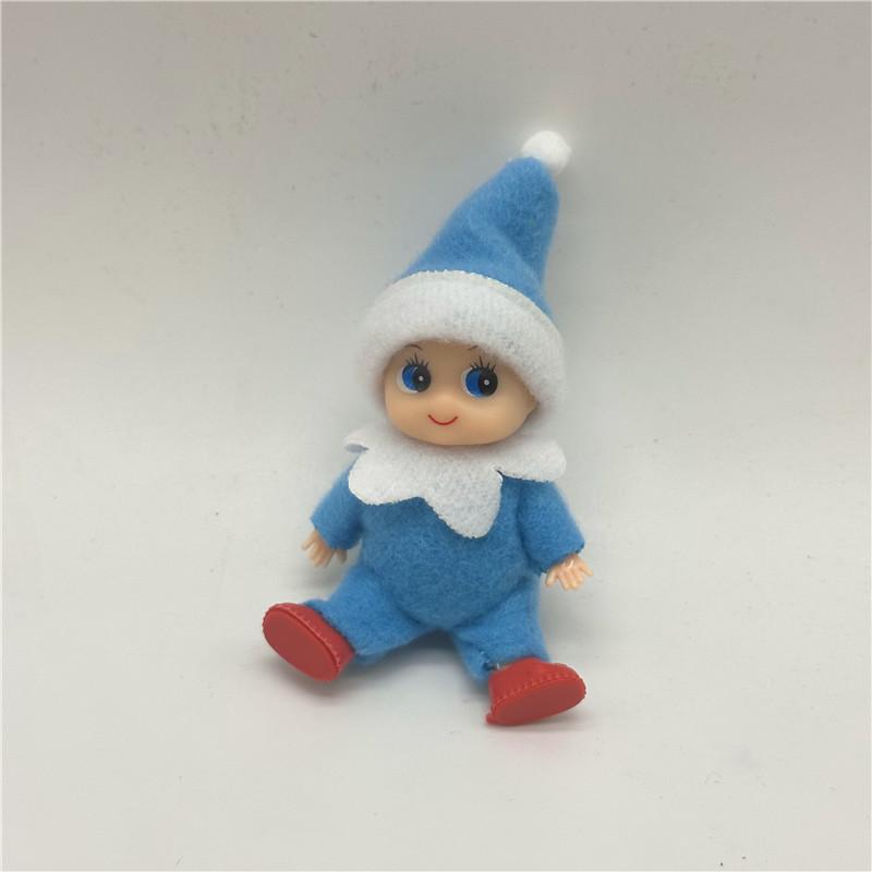 Рождественские Мини-Куклы Эльфенка Малыш Эльфы Сияющая Доброта Поделка Кукла-Малыш Игрушка Украшение для Полки Крошечный Подарок Для Девочек Детей