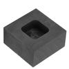 Graphite Ingot Mold Square Shape Heat Resistant Graphite Casting Mold for Gold Silver Necklace