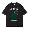 Bad Bunny EL COQUI Frog Same Style Tshirts Debi Tirar Mas Fotos Album Print T Shirt Men Women Hip Hop Summer Oversized Tshirt