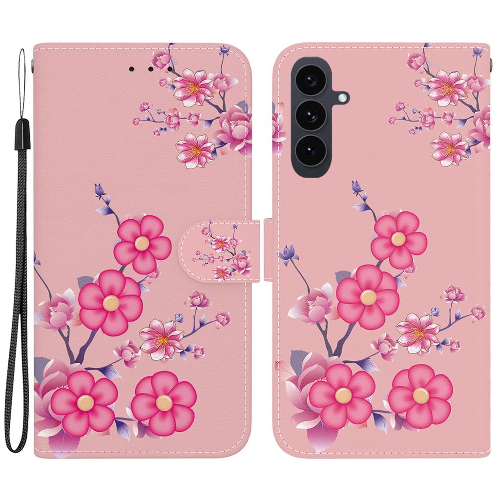 Для Samsung Galaxy S25 FE Кошелек Чехол для телефона Противоударный Печать узоров Кожаный Чехол-книжка с ремешком