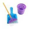 9pcs/set Sweep DollHouse Household Cleaning Tools Pretend Play Miniature Sweep Toys  Ob11