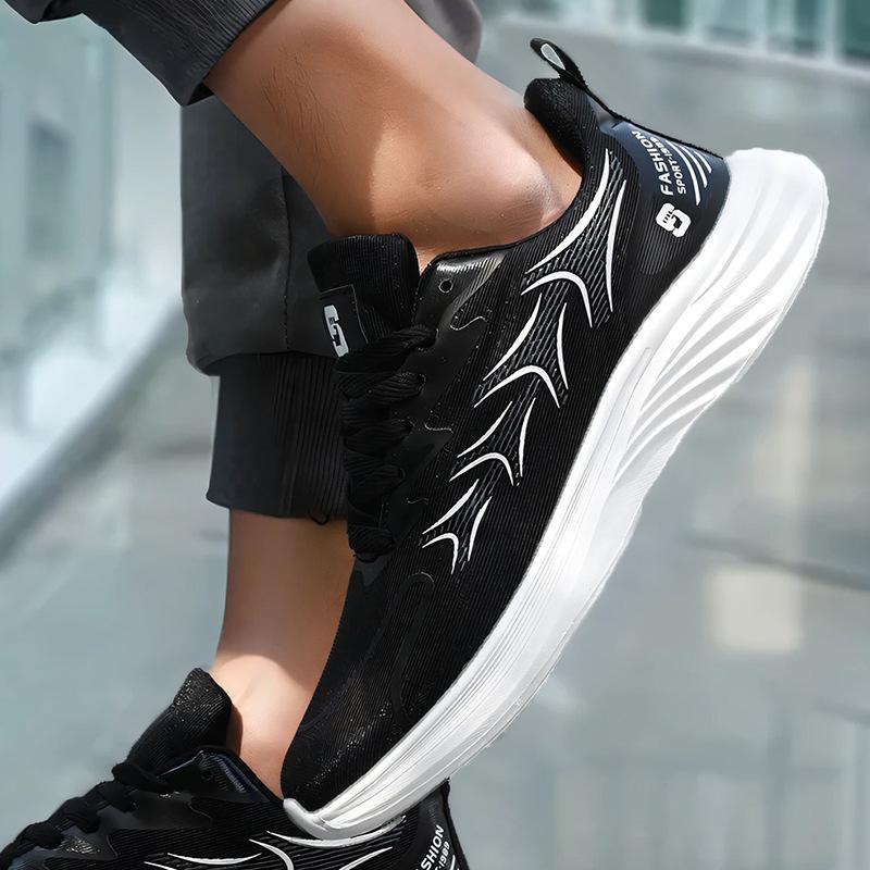 Беговая обувь Повседневная обувь Легкая обувь Высокоэластичные дышащие кроссовки с амортизацией