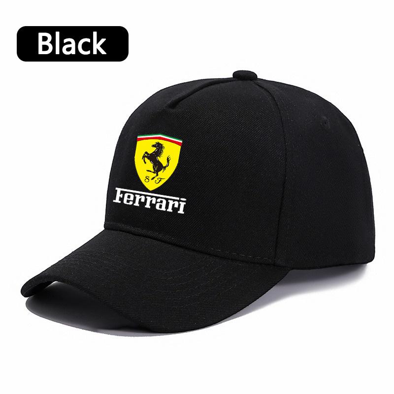 Кепка F1 Ferrari Racing Регулируемая Бейсболка Солнцезащитные Кепки Аксессуары Для Ferrari F430 Stradale 458 488 599 612 F12 Charles Leclerc