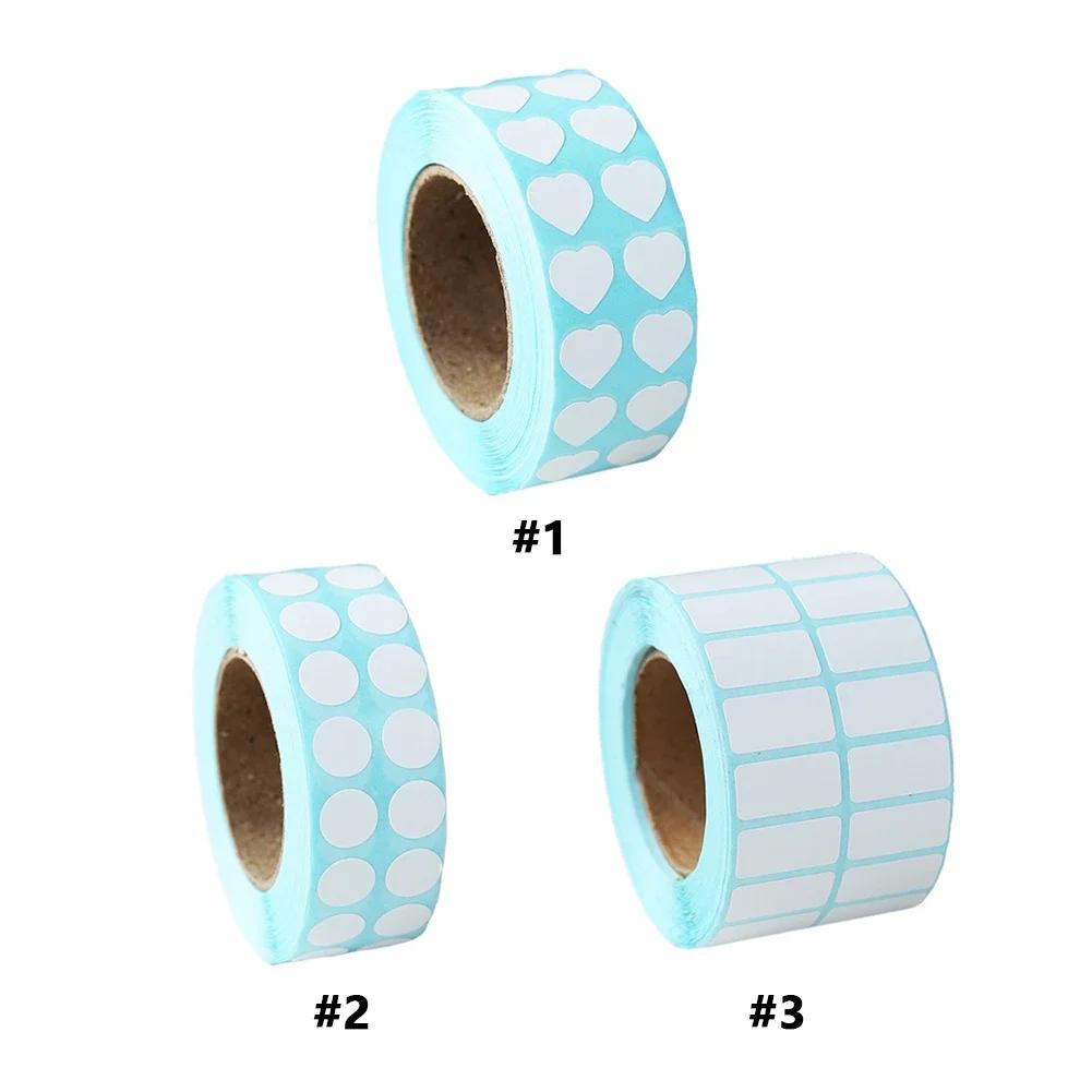 3000 штук наклеек для алмазной живописи, белые пустые самоклеящиеся этикетки для имени и номера, аксессуары для 5D DIY алмазной живописи